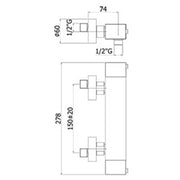 Paffoni mod. LEVEL Miscelatore Termostatico doccia LEQ268CR by CeramicStore | Lo specialista del tuo bagno
