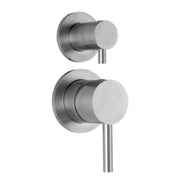 Miscelatore doccia incasso con deviatore Paffoni Steel acciaio inox by CeramicStore | Lo specialista del tuo bagno