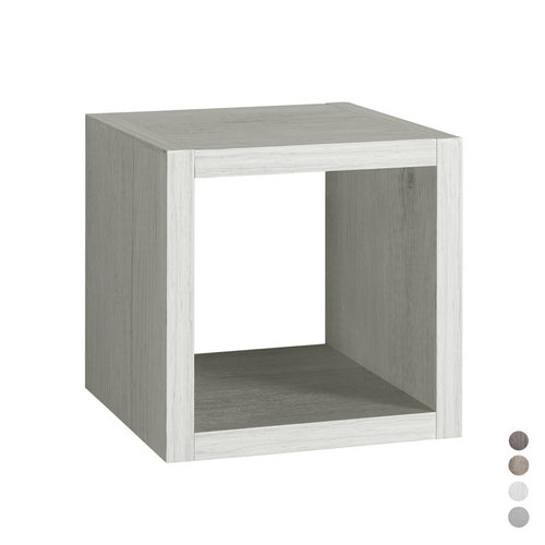 Pensile a giorno sospeso mod. unika cm 20x22 5xh.20 olmo bianco