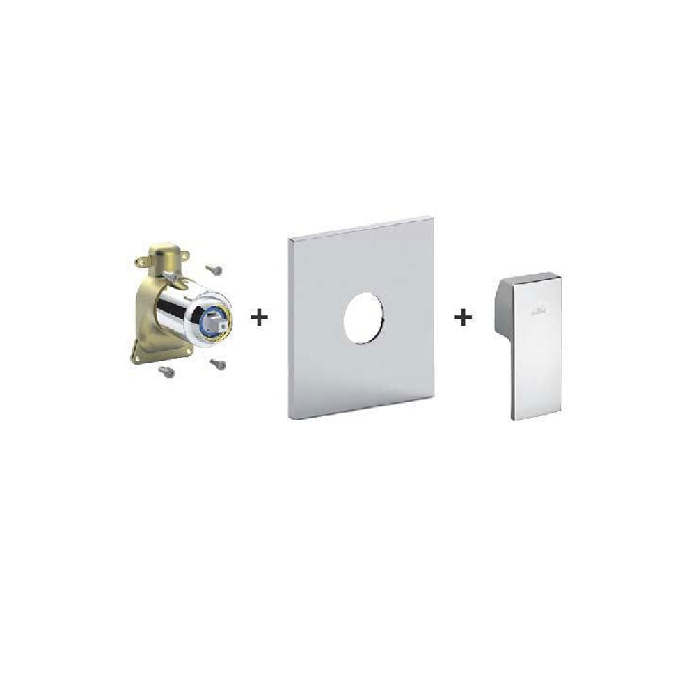 Miscelatore incasso doccia per PBOX 010 piastra ABS serie Elle modello ELBOX010CR cromato Paffoni by CeramicStore | Lo specialista del tuo bagno
