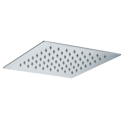Soffione anticalcare ultraslim in metallo Paffoni Hawai 20x20 cm con snodo by CeramicStore | Lo specialista del tuo bagno