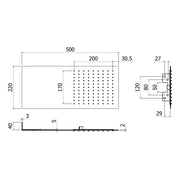Soffione doccia Paffoni Slim in metallo cromato anticalcare by CeramicStore | Lo specialista del tuo bagno