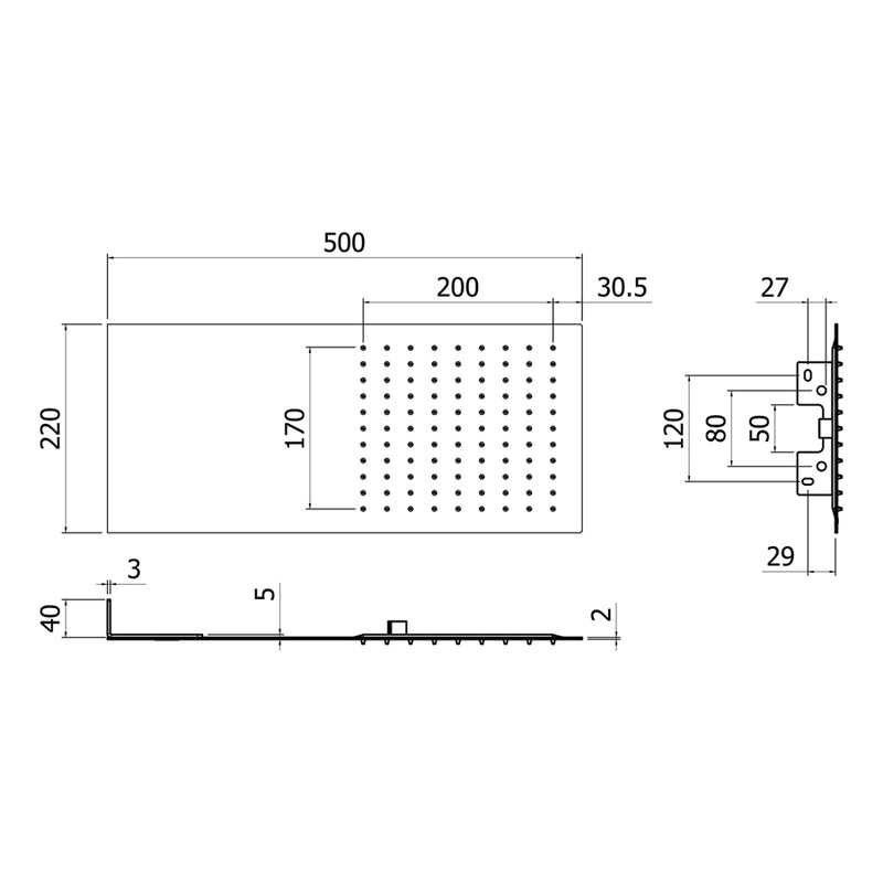 Soffione doccia Paffoni Slim in metallo cromato anticalcare by CeramicStore | Lo specialista del tuo bagno