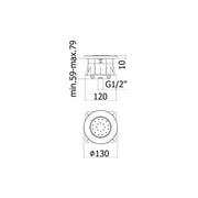 Set composto da 3 Soffioni doccia tondi Paffoni in ABS anticalcare cromato diametro 130 mm by CeramicStore | Lo specialista del tuo bagno