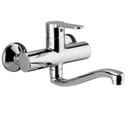 Miscelatore Lavello a Muro Paffoni Blu con canna tubo serpente BLU161CR by CeramicStore | Lo specialista del tuo bagno