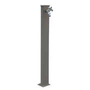 Punto acqua a terra con rubinetto in alluminio verniciato tortora modello Fasten by CeramicStore | Lo specialista del tuo bagno