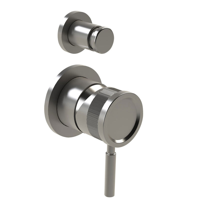 Rubinetto miscelatore Doccia incasso con deviatore in acciaio inox 316L Finitura Spazzolata senza scarico e bocca di erogazione con anticalcare by CeramicStore | Lo specialista del tuo bagno