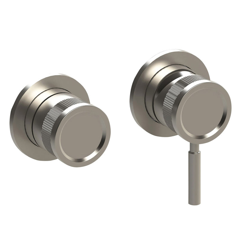 Rubinetto miscelatore Doccia incasso con deviatore rotativo a 2 vie in acciaio inox 316L Finitura Spazzolata senza scarico e bocca di erogazione con anticalcare by CeramicStore | Lo specialista del tuo bagno