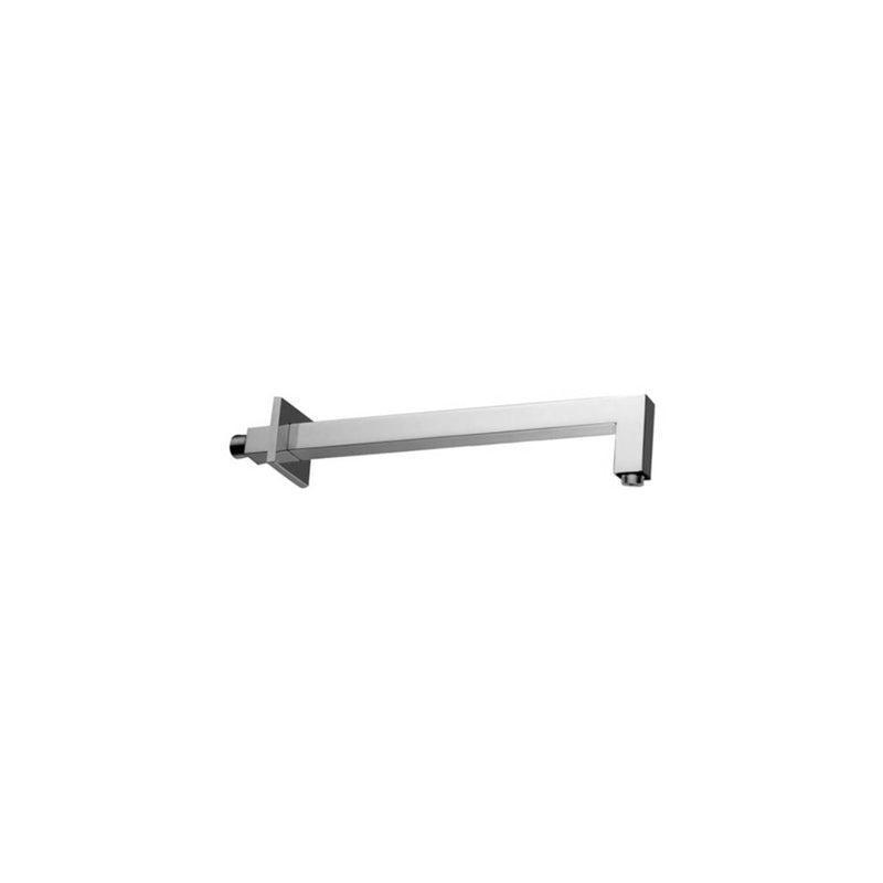 Set soffione doccia quadrato e braccio doccia quadrato con miscelatore incasso tilt e set duplex doccia Cromo Paffoni