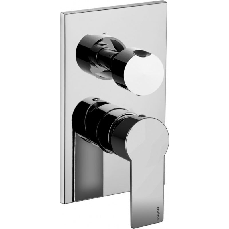 Set soffione doccia quadrato e braccio doccia quadrato con miscelatore incasso tango e set duplex doccia Cromo Paffoni by CeramicStore | Lo specialista del tuo bagno