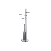 Piantana completa in ottone cromato Isole di Colombo Design