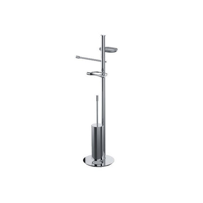 Piantana completa in ottone cromato Isole di Colombo Design