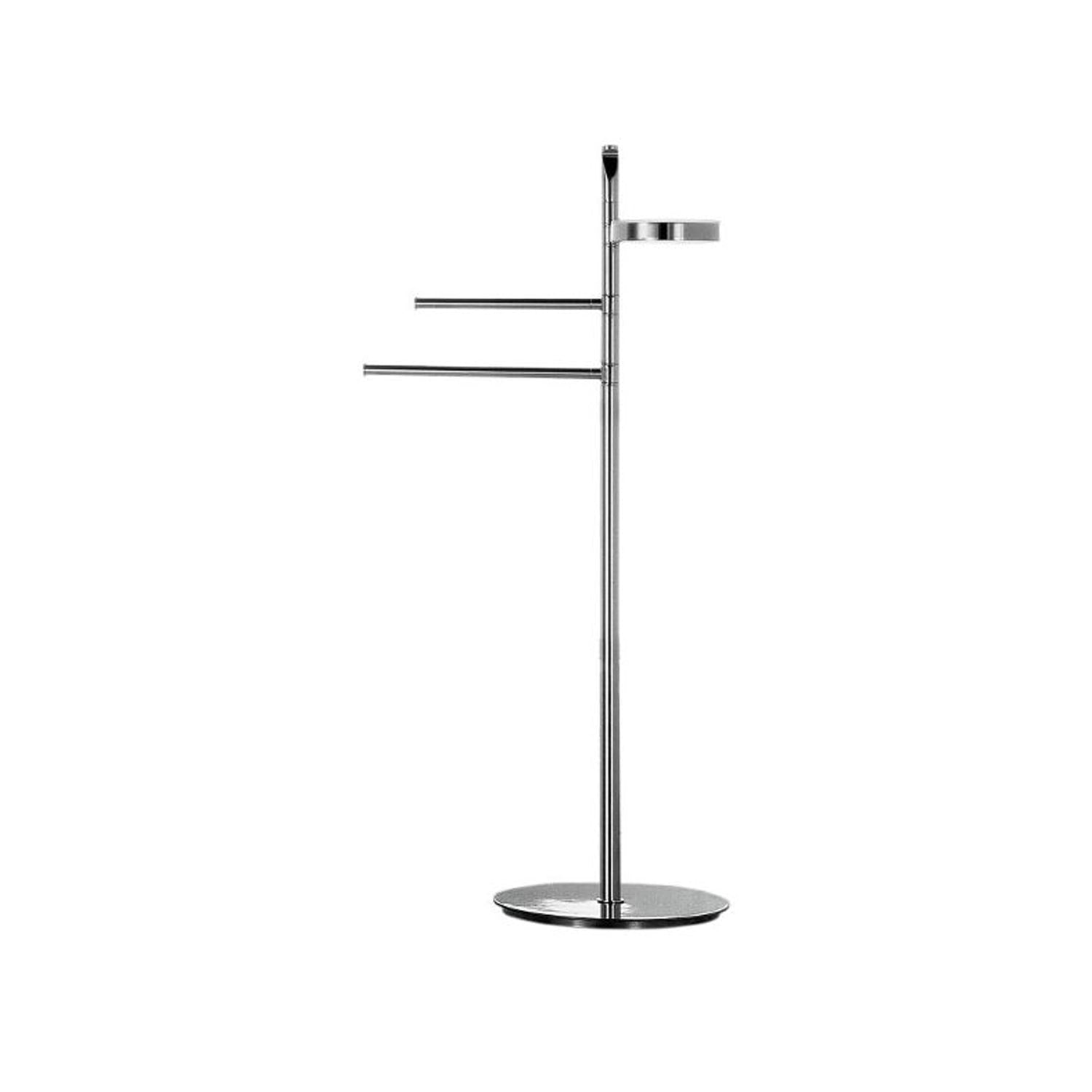 Piantana con 2 porta salviette e un portasapone in ottone Planets by CeramicStore | Lo specialista del tuo bagno