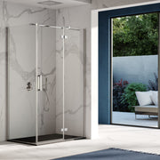 Porta doccia battente versione destra cm 70 modello Atlas in cristallo temperato mm 8 by CeramicStore | Lo specialista del tuo bagno