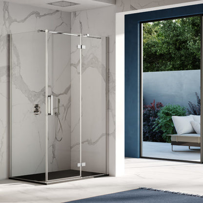 Porta doccia battente versione destra cm 70 modello Atlas in cristallo temperato mm 8 by CeramicStore | Lo specialista del tuo bagno