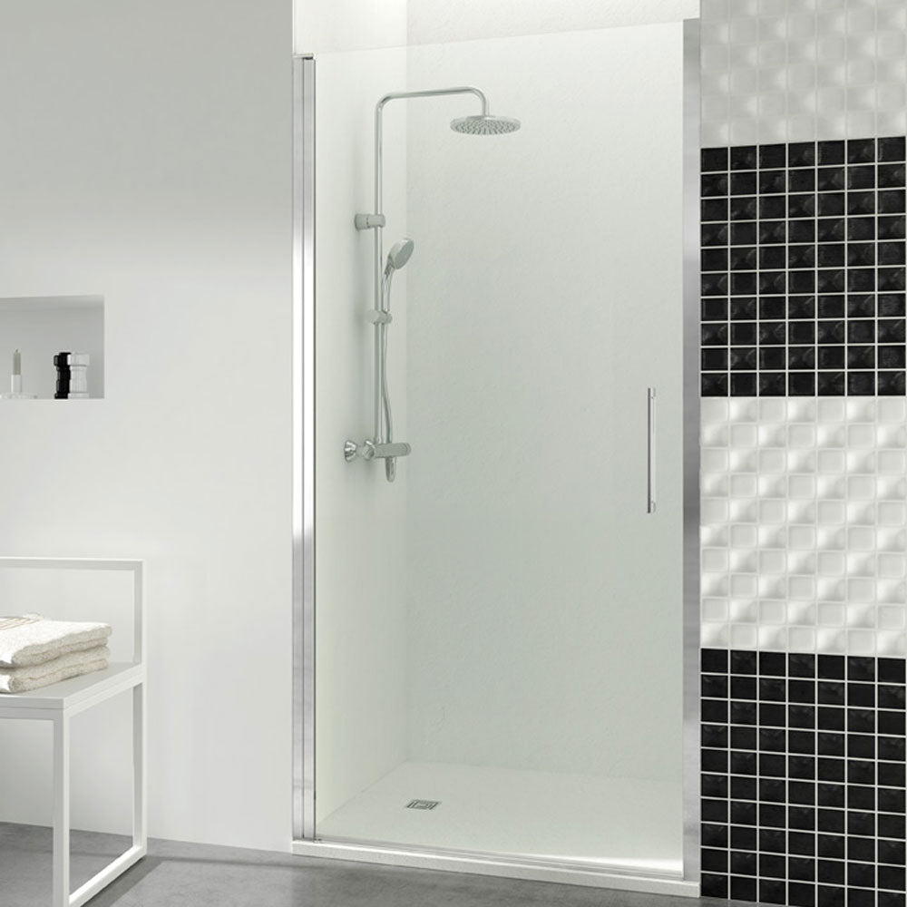 Porta doccia battente GME Open da 55 cm con profilo a chiusura magnetica by CeramicStore | Lo specialista del tuo bagno