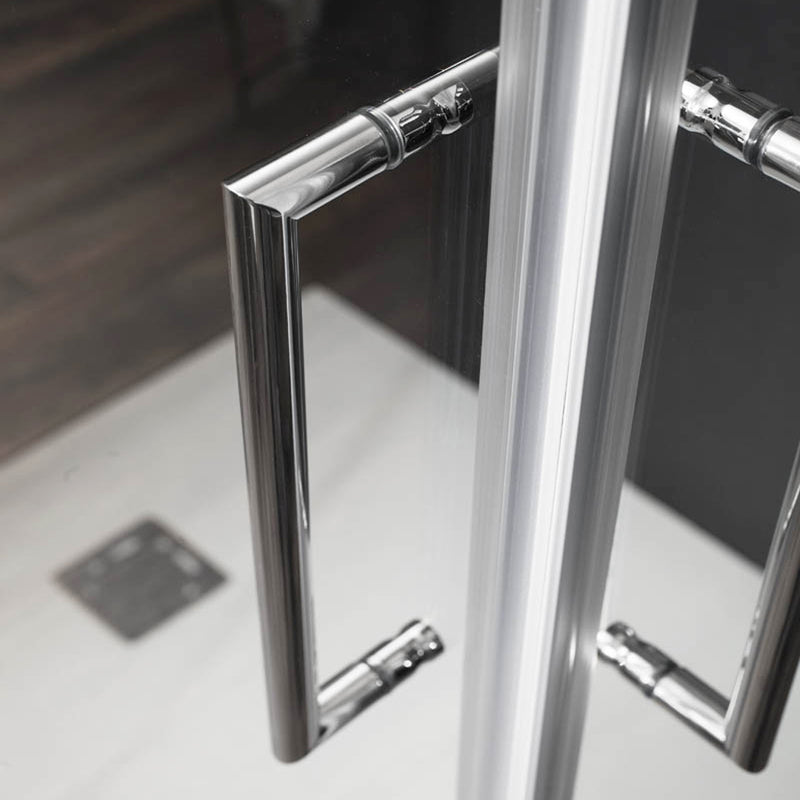 Porta Doccia Scorrevole 135 cm modello Minerva in cristallo trasparente 6 mm by CeramicStore | Lo specialista del tuo bagno