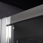 Porta Doccia Scorrevole 135 cm modello Minerva in cristallo trasparente 6 mm by CeramicStore | Lo specialista del tuo bagno