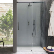 Porta doccia scorrevole modello Aris 180 cm in cristallo trasparente 8 mm temperato by CeramicStore | Lo specialista del tuo bagno