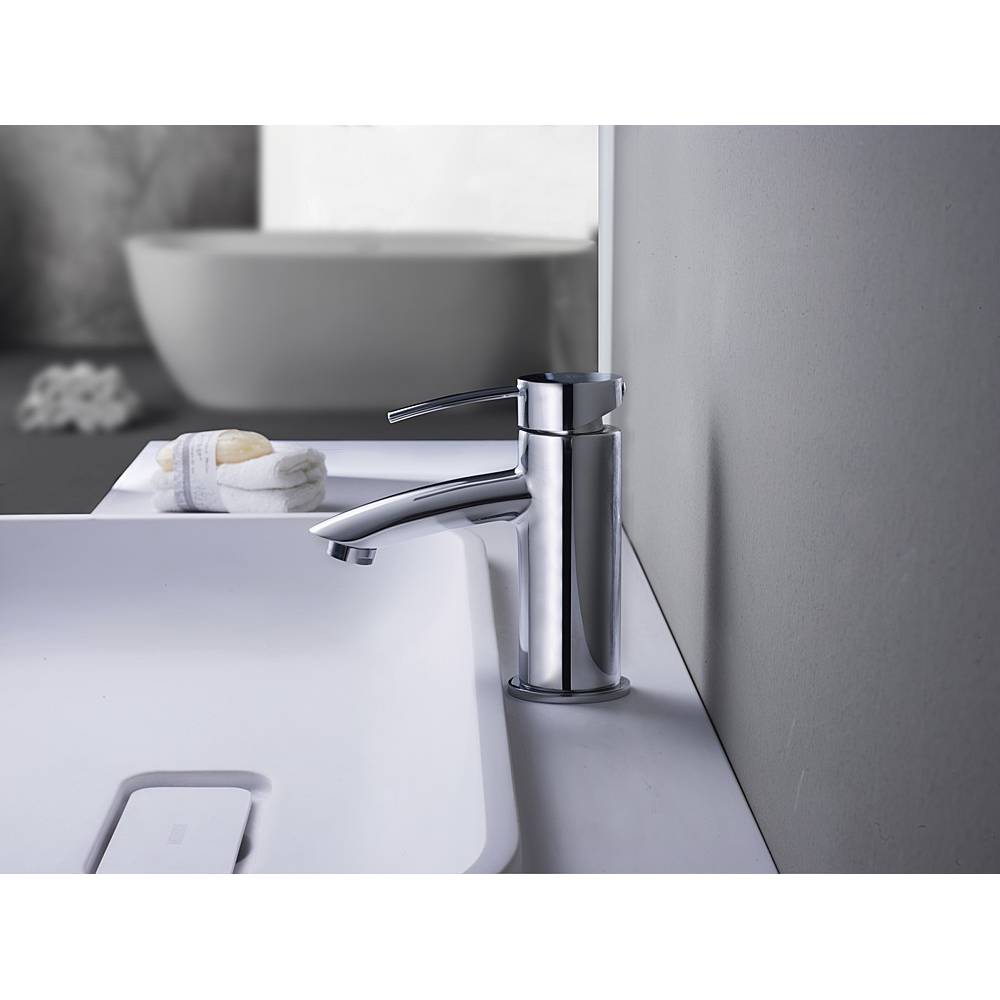Miscelatore lavabo ellittico monocomando senza scarico serie Berry modello BR071CR cromato Paffoni by CeramicStore | Lo specialista del tuo bagno