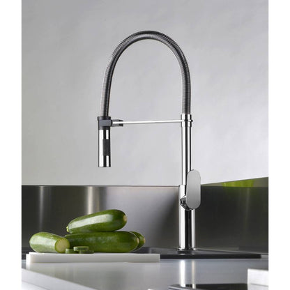 Miscelatore cucina professionale monoforo serie Candy modello CA179CR cromato Paffoni by CeramicStore | Lo specialista del tuo bagno