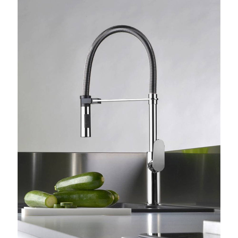 Miscelatore cucina professionale monoforo serie Candy modello CA179CR cromato Paffoni by CeramicStore | Lo specialista del tuo bagno