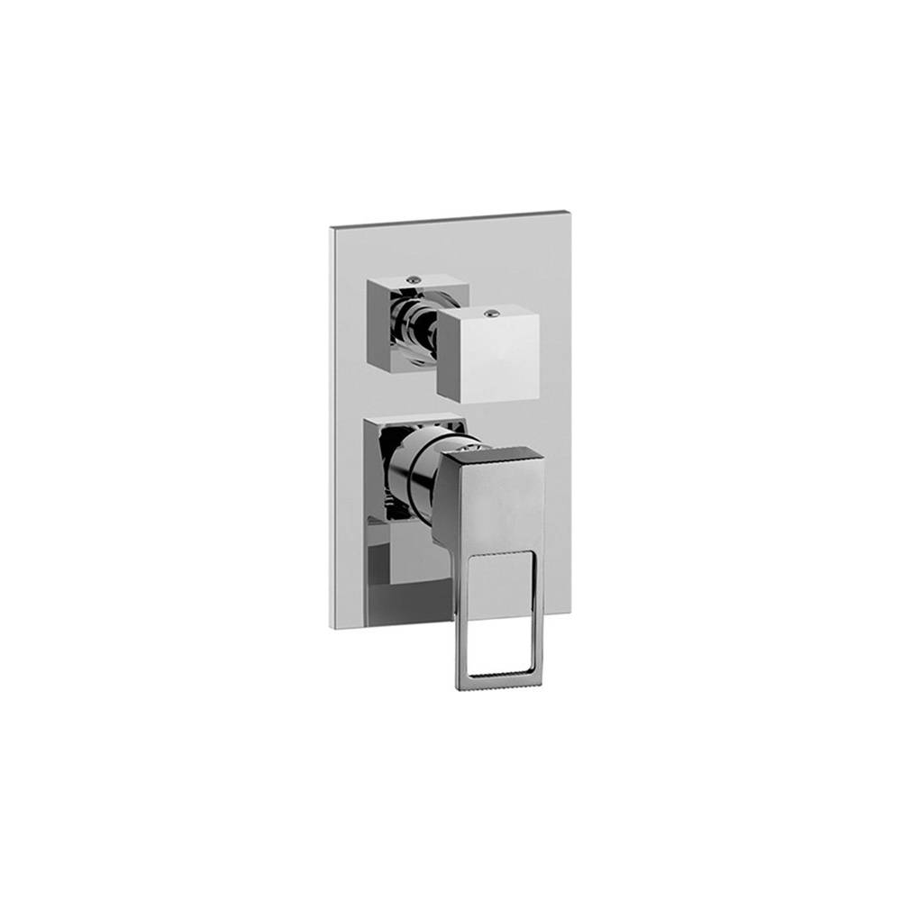 Miscelatore incasso doccia con deviatore con 3 Uscite piastra in metallo serie Effe modello EF019CR/M cromato Paffoni by CeramicStore | Lo specialista del tuo bagno