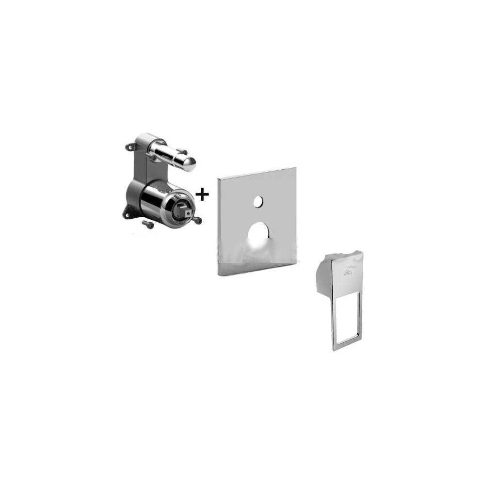 Miscelatore incasso doccia per PBOX 010 piastra ABS serie Effe modello EFBOX010CR cromato Paffoni by CeramicStore | Lo specialista del tuo bagno