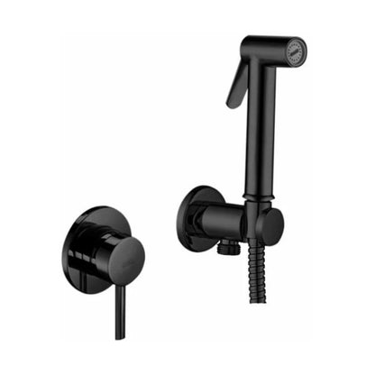 Set bidet incasso tondo Paffoni con miscelatore colore nero opaco by CeramicStore | Lo specialista del tuo bagno