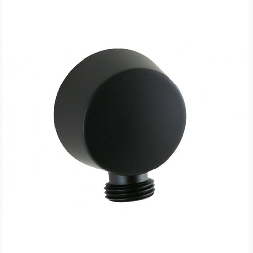 Presa acqua tonda a muro Paffoni modello Lux nero opaco by CeramicStore | Lo specialista del tuo bagno