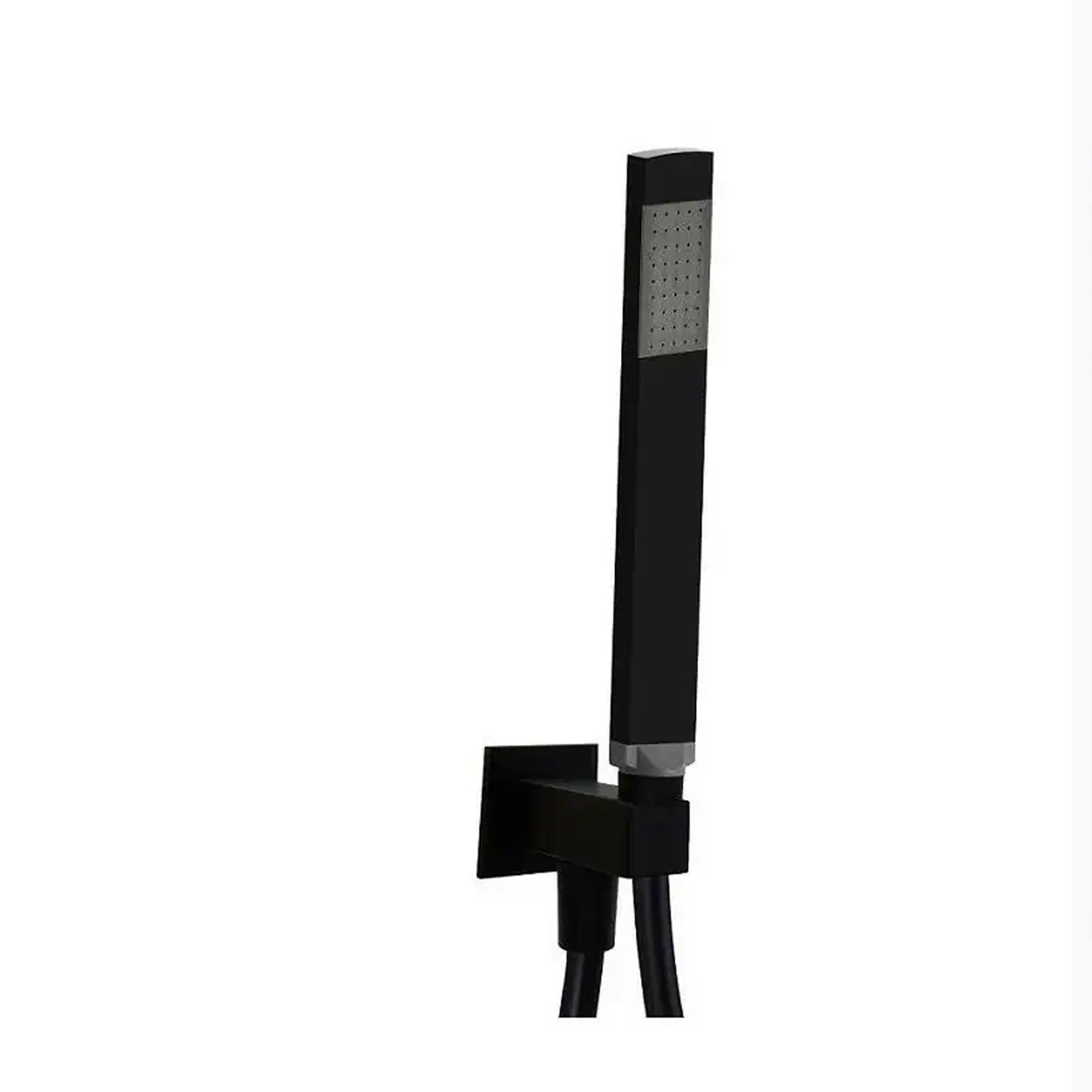 Set doccia quadro Paffoni con presa acqua incorporata colore nero opaco by CeramicStore | Lo specialista del tuo bagno