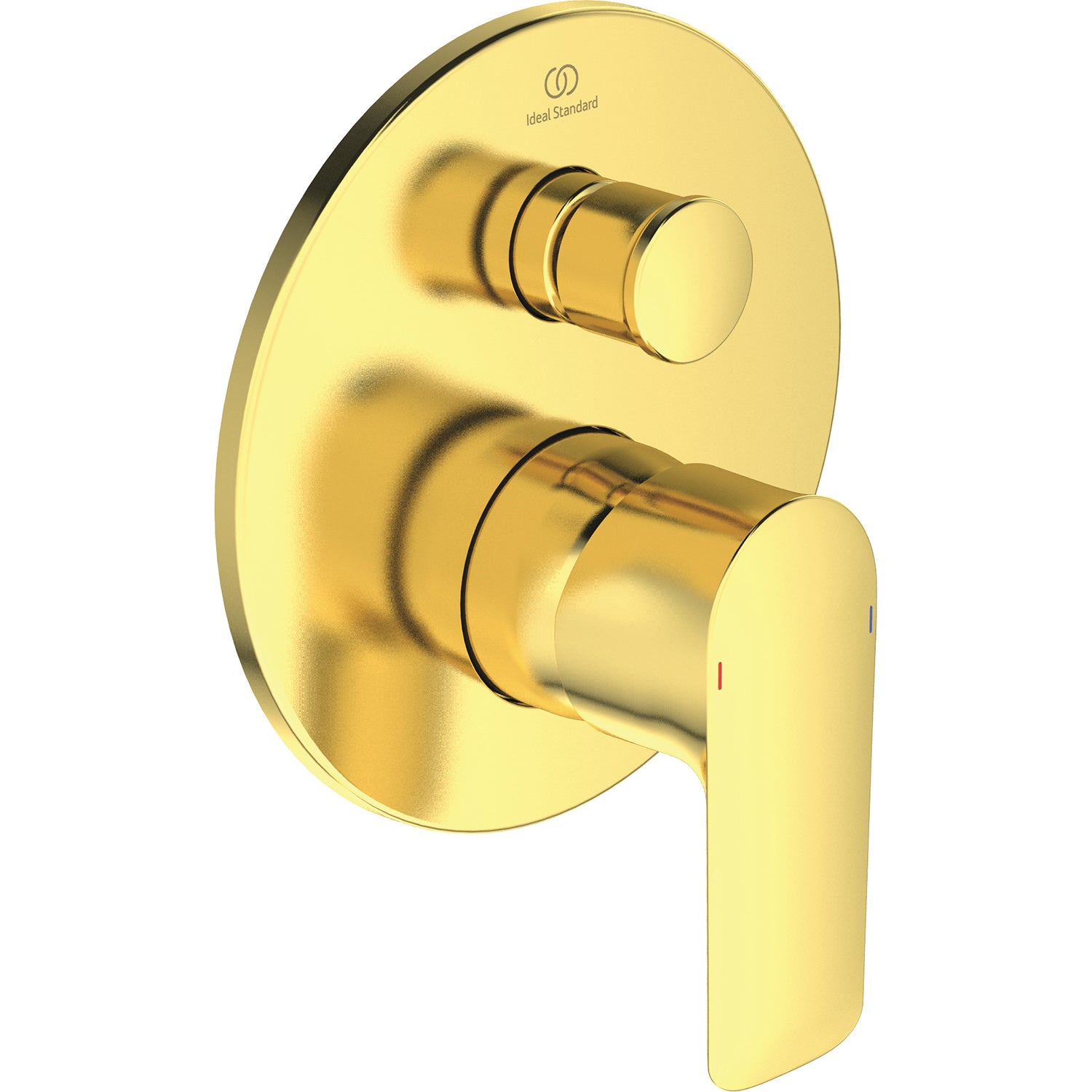 Miscelatore doccia con deviatore senza corpo incasso Ideal Standard Connect AIR BrushedGold by CeramicStore | Lo specialista del tuo bagno