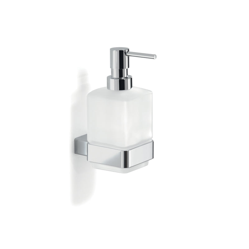 Dispenser Sapone a parete di Gedy serie Lounge con erogatore in Ottone - Cromato by CeramicStore | Lo specialista del tuo bagno