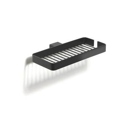 Portaoggetti doccia doppio a parete Gedy serie Lounge - Nero Matt by CeramicStore | Lo specialista del tuo bagno