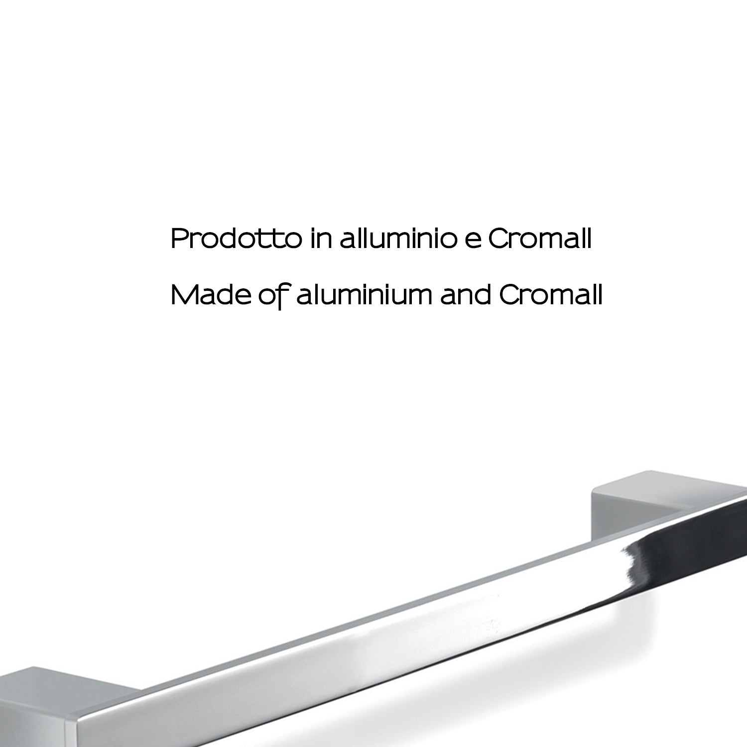 Portasalviette a parete Gedy serie Lounge 30 cm - Cromato by CeramicStore | Lo specialista del tuo bagno