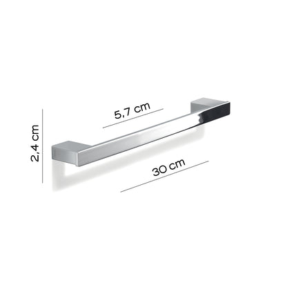 Portasalviette a parete Gedy serie Lounge 30 cm - Cromato by CeramicStore | Lo specialista del tuo bagno