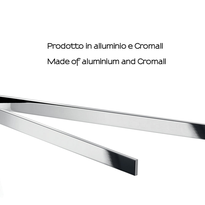 Portasalviette a snodo Gedy serie Lounge - Cromato by CeramicStore | Lo specialista del tuo bagno
