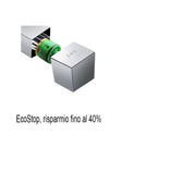 Colonna doccia con soffione ultrapiatto serie 'Quadra à©lite' by GME - Cromata by CeramicStore | Lo specialista del tuo bagno