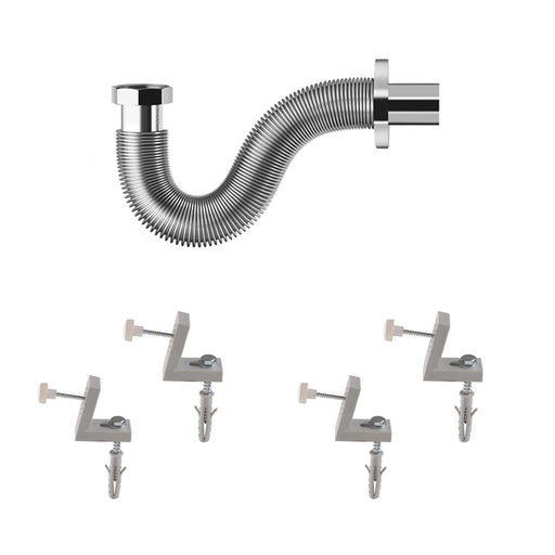 Kit di installazione per wc e bidet con sifone e fissaggi a pavimento by CeramicStore | Lo specialista del tuo bagno