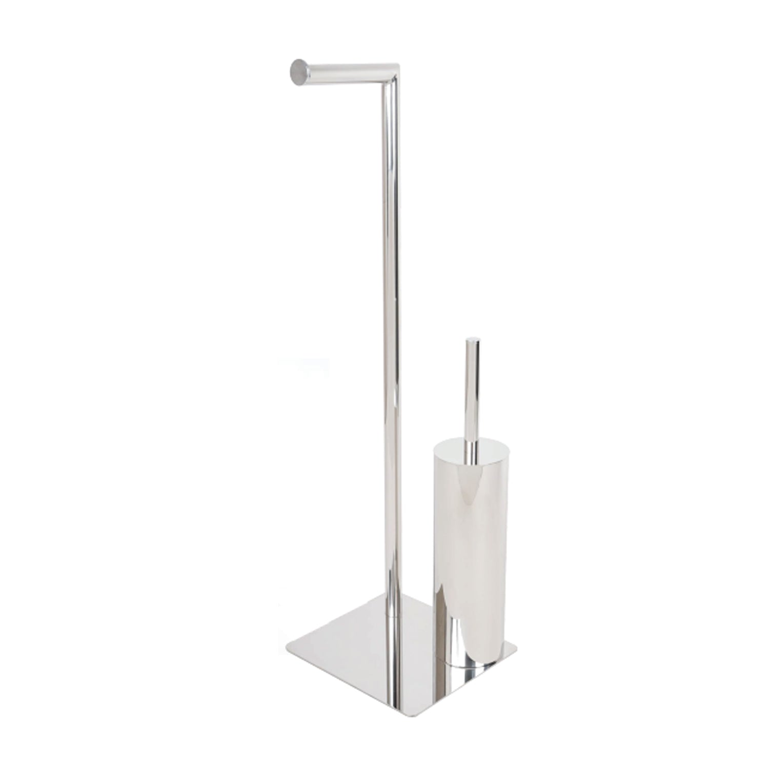 Piantana porta scopino modello Poseidon in Acciaio Inox AISI 304 - Lucido by CeramicStore | Lo specialista del tuo bagno