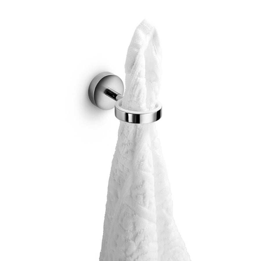 Anello porta asciugamani da muro Lineabeta collezione Baketo in ottone cromato by CeramicStore | Lo specialista del tuo bagno