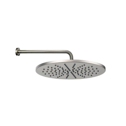 Soffione tondo con braccio doccia Paffoni modello Master diametro 225 mm satinato by CeramicStore | Lo specialista del tuo bagno