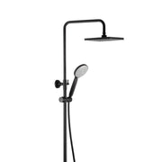 Colonna doccia nero orientabile con soffione 20cm, doccino e termostatico TM3C by CeramicStore | Lo specialista del tuo bagno