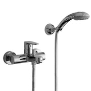 Miscelatore vasca con set doccia Paffoni Green ottone cromato by CeramicStore | Lo specialista del tuo bagno