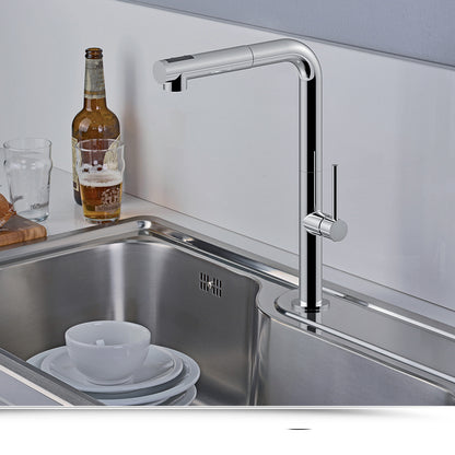 Miscelatore Cucina con doccia estraibile Paffoni Chef CH985CR by CeramicStore | Lo specialista del tuo bagno