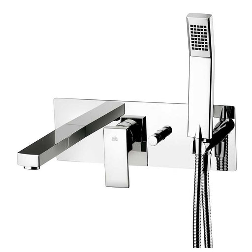 Miscelatore vasca incasso Paffoni Elle con set doccia e bocca di erogazione by CeramicStore | Lo specialista del tuo bagno