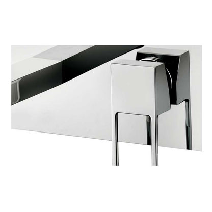 Miscelatore lavabo incasso Paffoni Effe con piastra in acciaio inox by CeramicStore | Lo specialista del tuo bagno