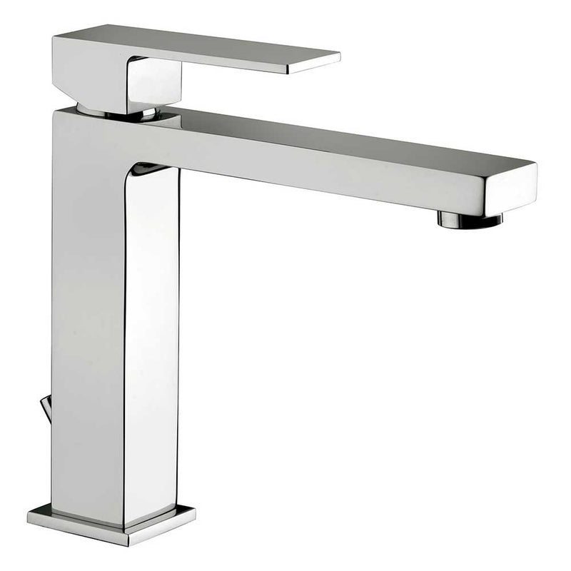 Miscelatore lavabo medio ottone cromo lucido Paffoni Elle con scarico by CeramicStore | Lo specialista del tuo bagno