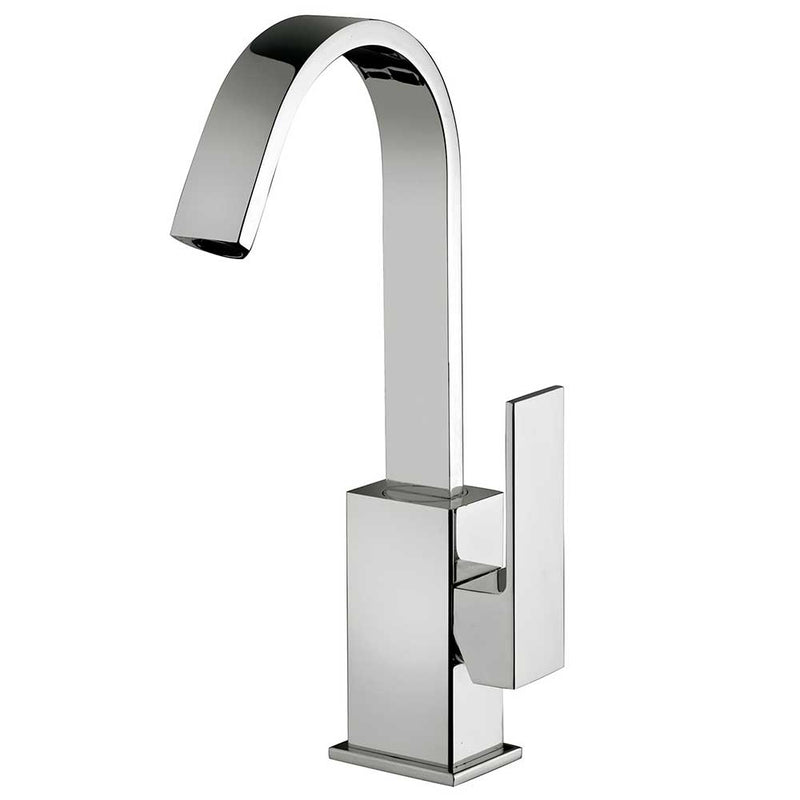 Miscelatore lavabo Paffoni Elle senza scarico con comoda canna orientabile by CeramicStore | Lo specialista del tuo bagno