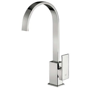 Miscelatore lavello Paffoni Elle con canna piatta orientabile design squadrato by CeramicStore | Lo specialista del tuo bagno
